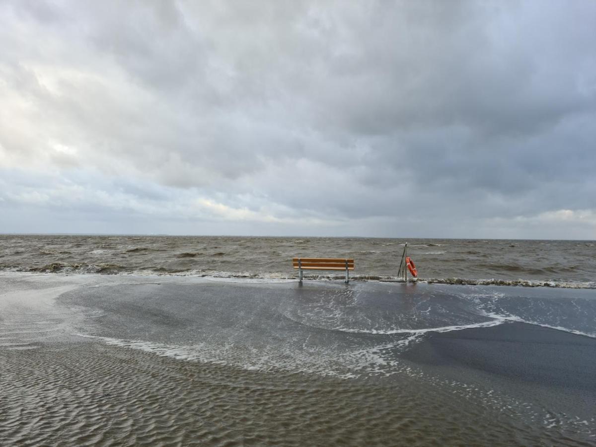 Haus Meererleben - Urlaub Mit Hund An Der Nordsee Schweiburg Buitenkant foto